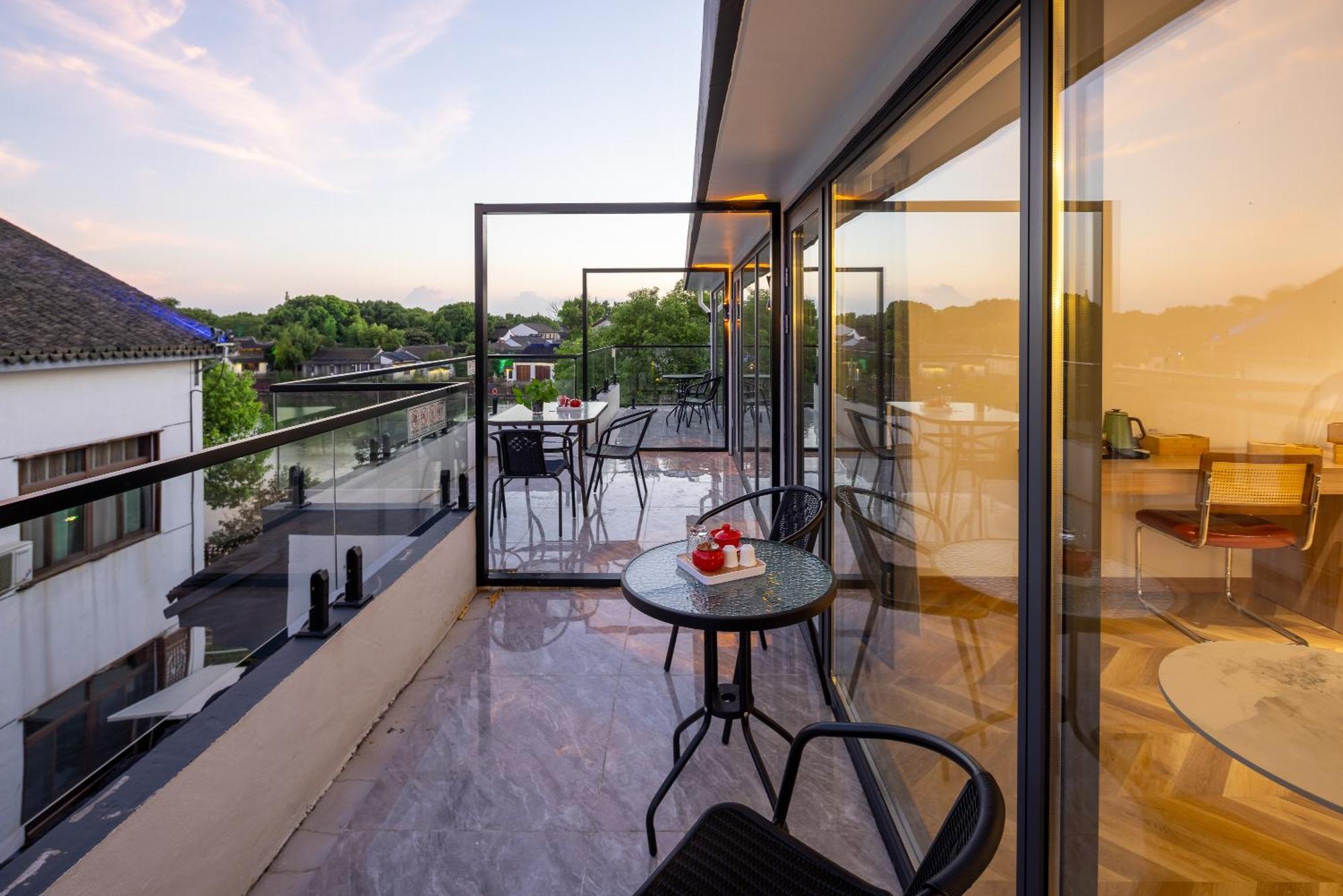 Suzhou Zhouzhuang Slowlife River View Lnn Куншан Екстериор снимка