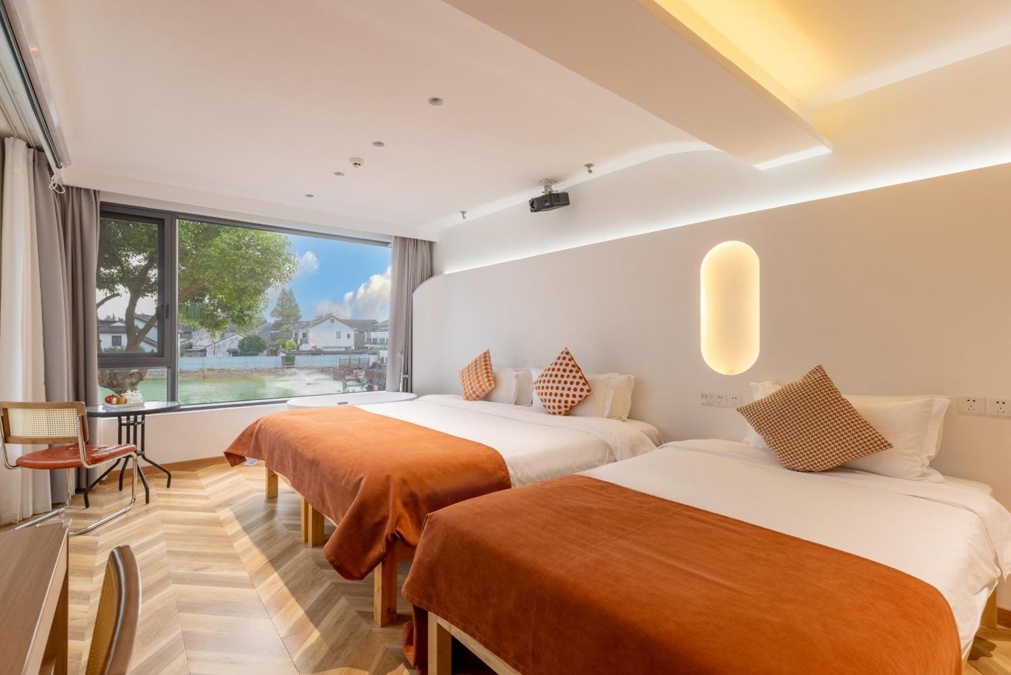 Suzhou Zhouzhuang Slowlife River View Lnn Куншан Екстериор снимка